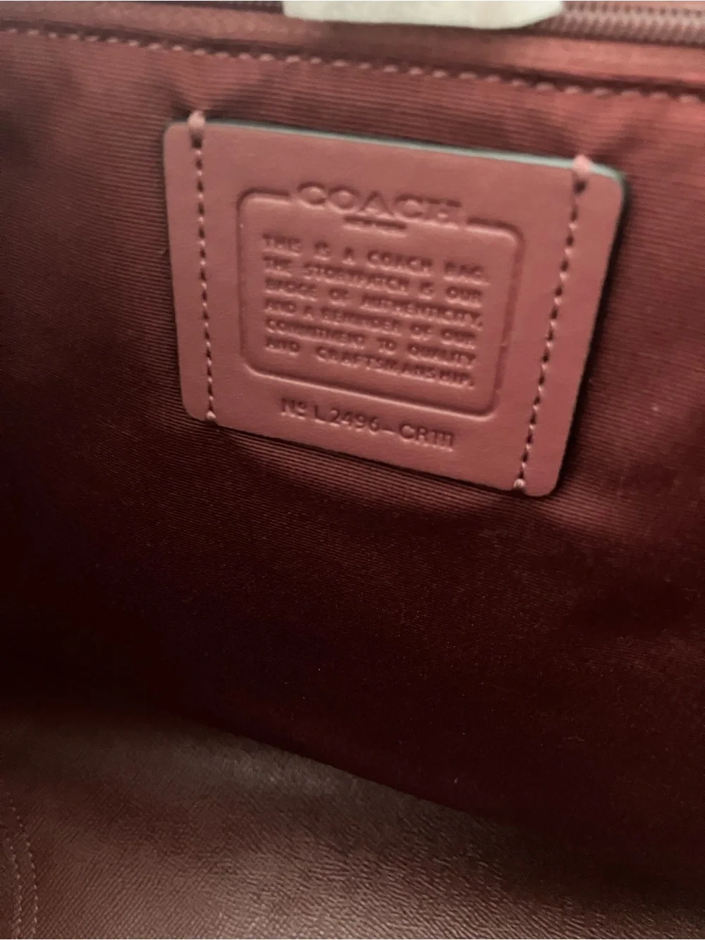 NWT Coach City Tote in Black